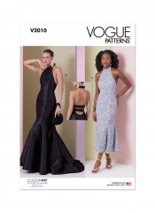 V2010 VOGUE Schnittmuster Abendkleid