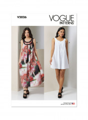 V2026 VOGUE Schnittmuster Sommerkleid