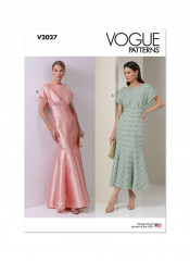 V2027 VOGUE Schnittmuster Abendkleid