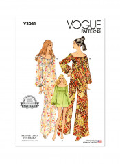 V2041 VOGUE Schnittmuster Vintage Overall 70er Jahre EASY!