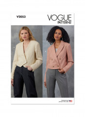 V2053 VOGUE Schnittmuster kurze Jacke