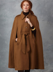 V2054 VOGUE Schnittmuster Poncho Cape