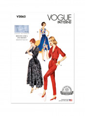 V2062 VOGUE Schnittmuster 50er Jahre Vintage-Kombination