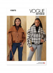 V2072 VOGUE Schnittmuster Bomber-Jacke