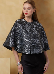 V2078 VOGUE Schnittmuster Bolero Cape